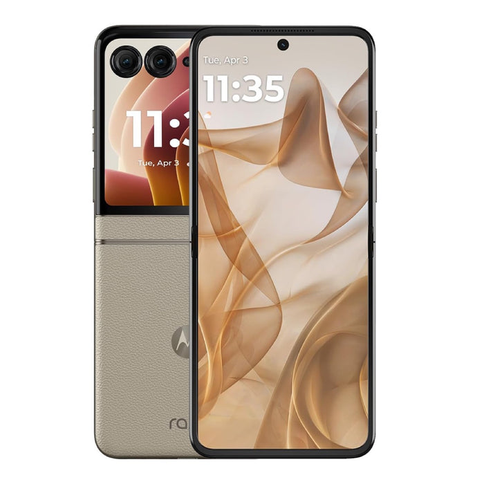 Motorola Razr 50 5G (2024) – Beach Sand (Refurbished)