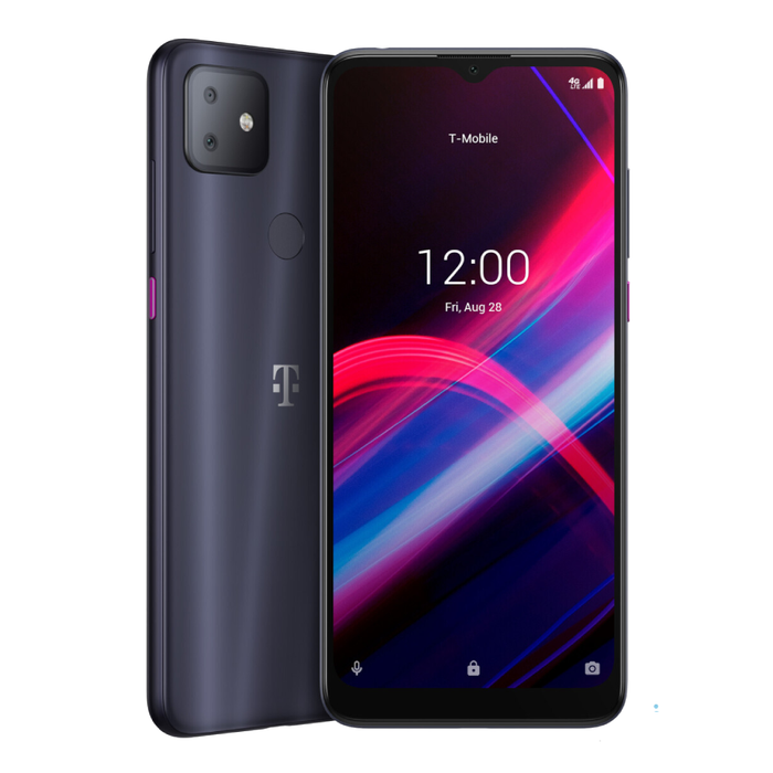 T-Mobile Revvl 4 Plus – Steel Gray — Screen Burn / Shadow (AS-IS)