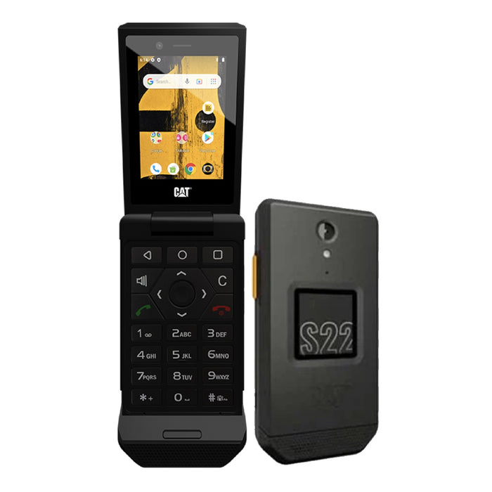 CAT S22 Flip – Black (Refurbished)