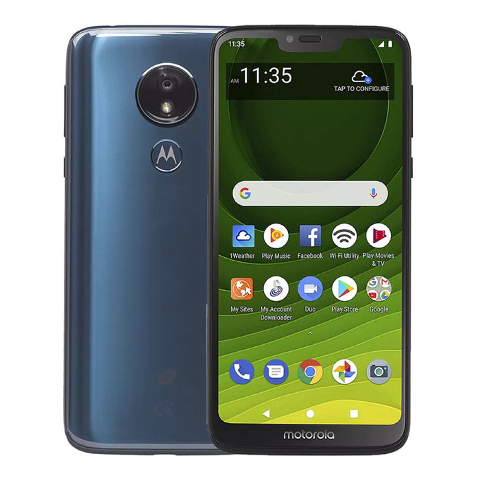 Motorola Moto G7 Optimo Maxx (Prepaid) – Marine Blue (Refurbished)