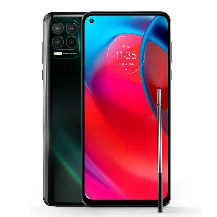 Motorola Moto G Stylus 5G (2021) – Cosmic Emerald — Heavy Scratches (AS-IS)