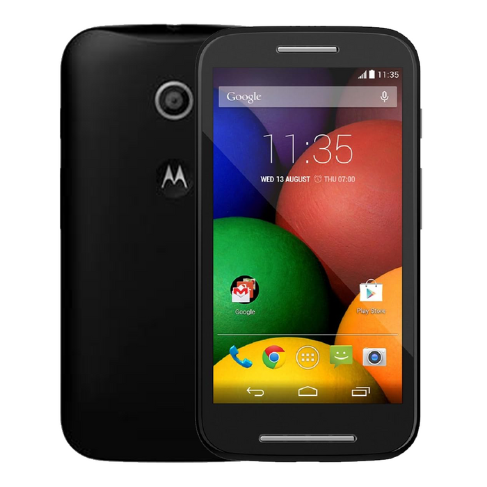 Motorola Moto E (2014) – Black (Refurbished)