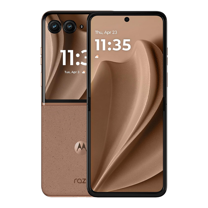 Motorola Razr 60 Plus 5G (2025) – Pantone Mocha Mousse (Refurbished)