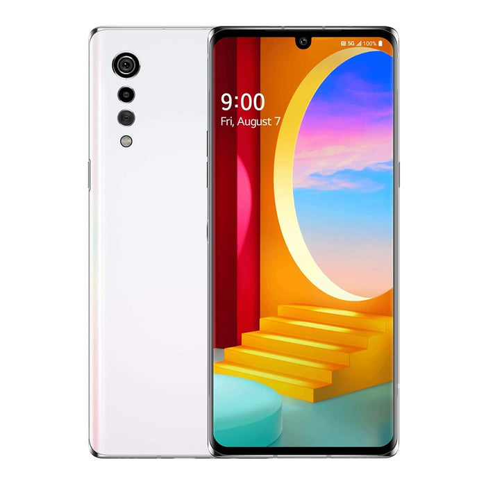 LG Velvet 5G – Aurora White — Heavy Scratches (AS-IS)