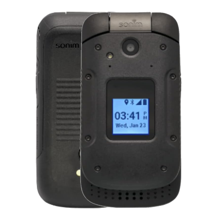 Sonim XP3 – Black — Screen Burn / Shadow (AS-IS)