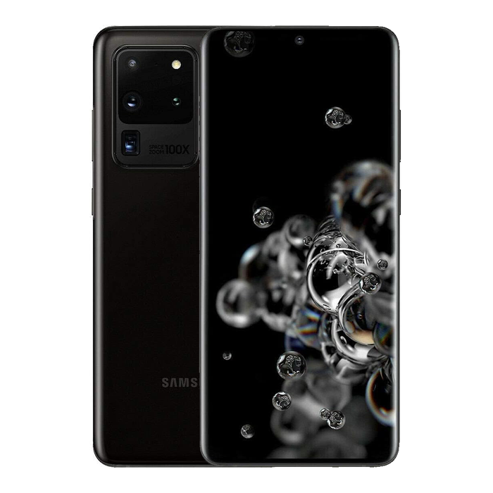 Samsung Galaxy S20 Ultra 5G – Cosmic Black — Screen Burn / Shadow (AS-IS)