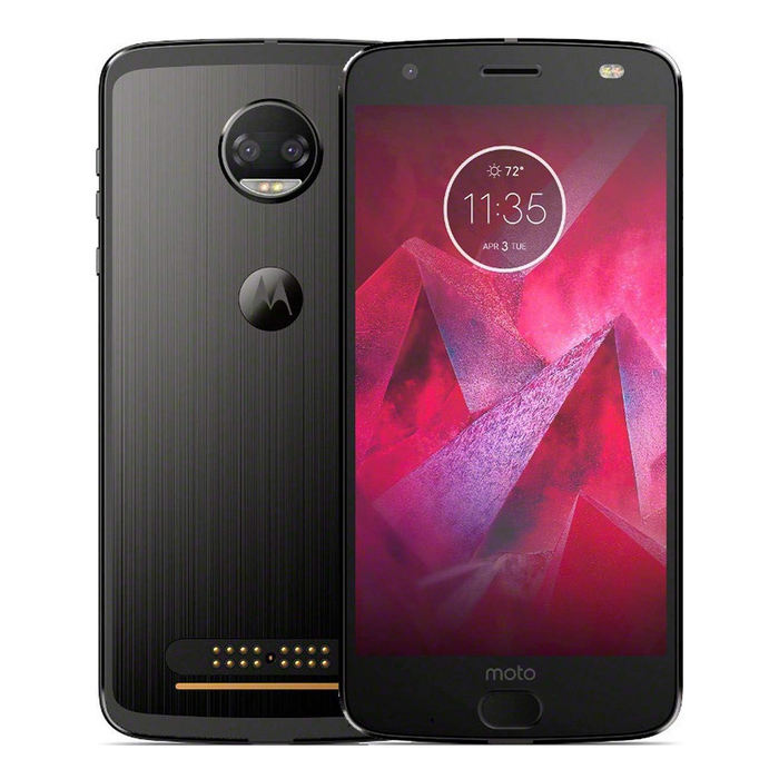 Motorola Moto Z2 Force – Lunar Gray — Screen Burn / Shadow (AS-IS)
