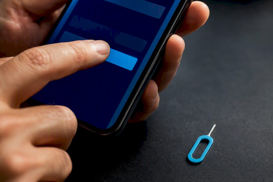 Hand checking phone compatibility by IMEI