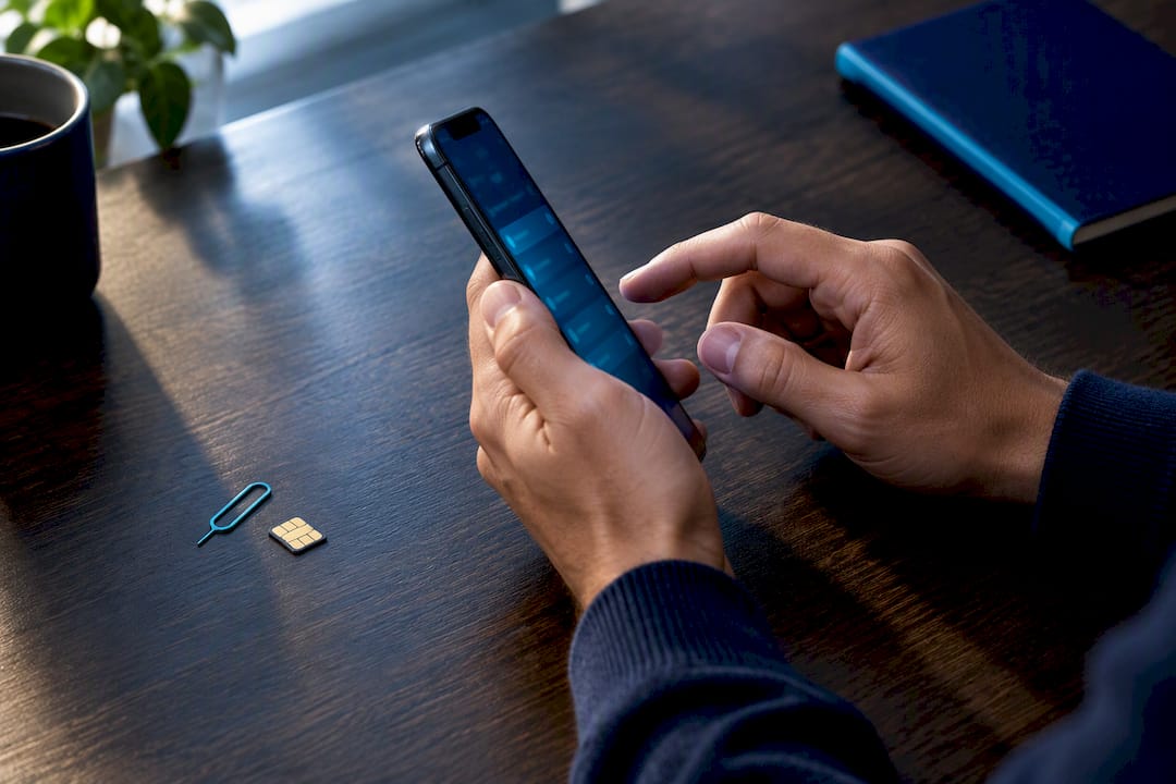 Buyer checking phone network compatibility