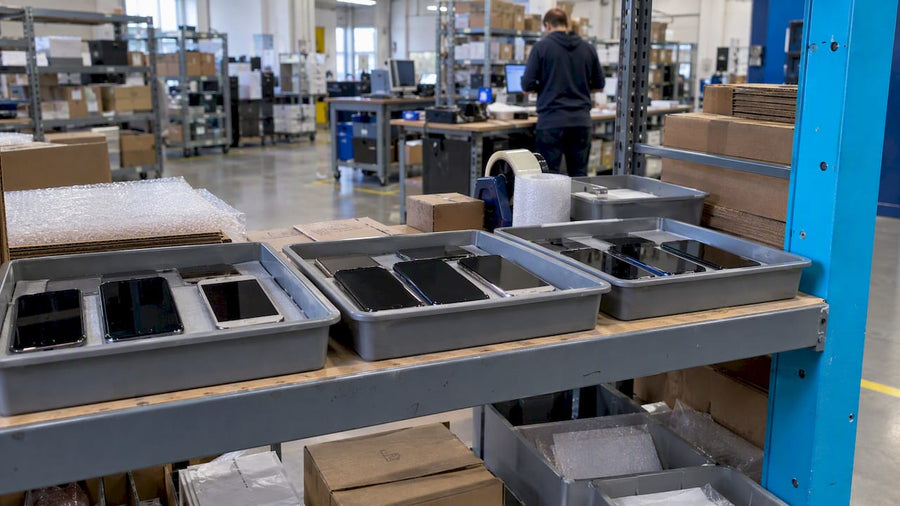 Tested smartphones prepared for another owner