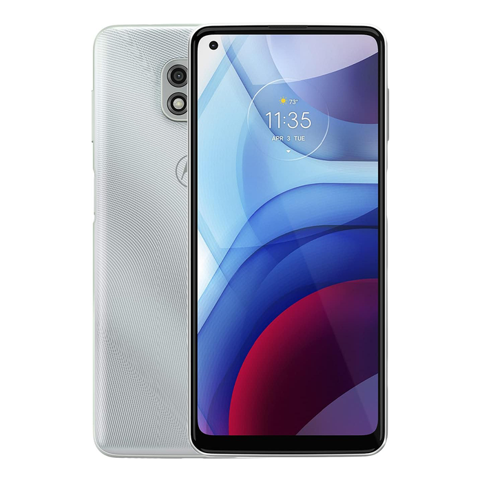 Motorola Moto G Power (2021) – Polar Silver — Heavy Scratches (AS-IS)