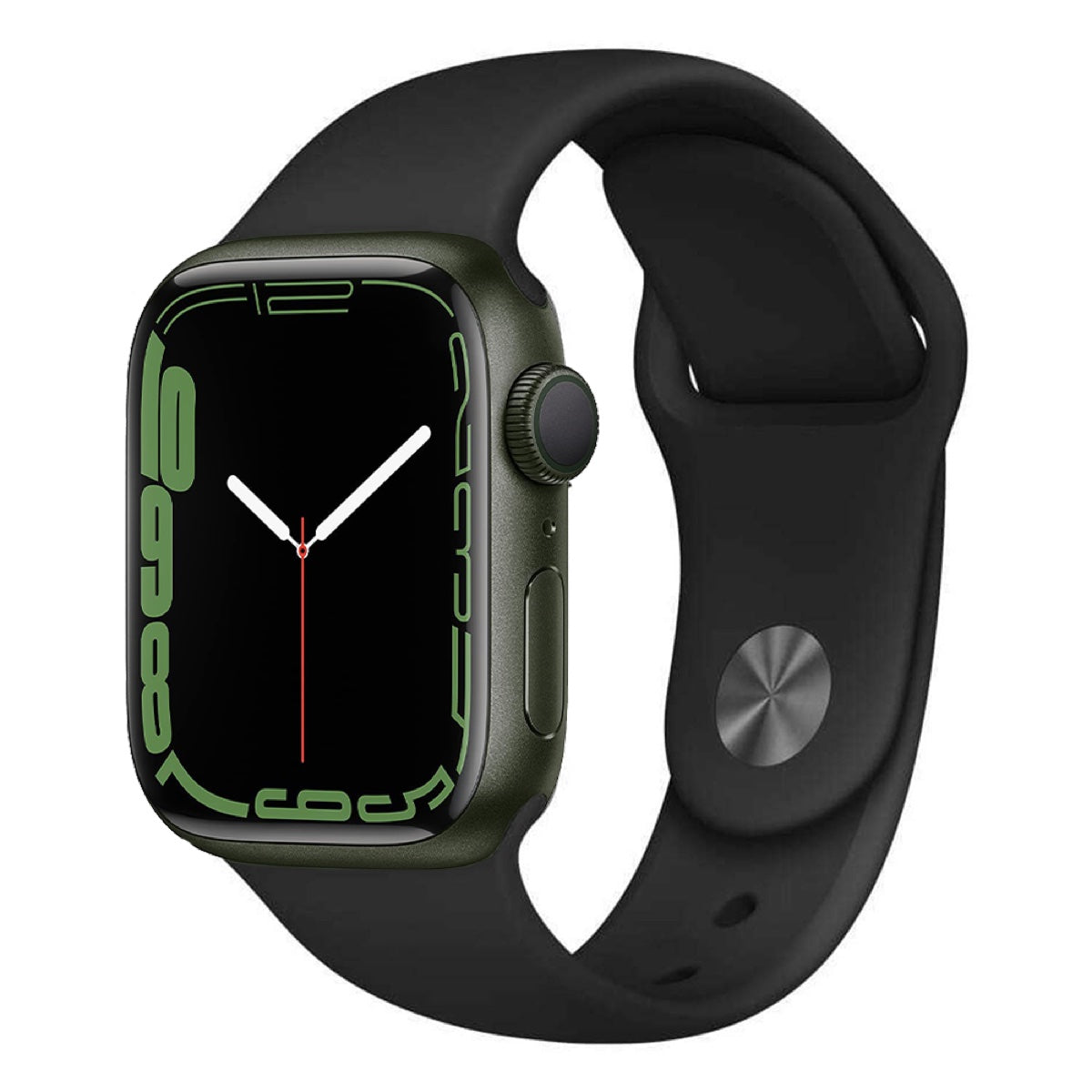 Apple Watch Series 7 41mm – Green/Black Sport Band (Refurbished)