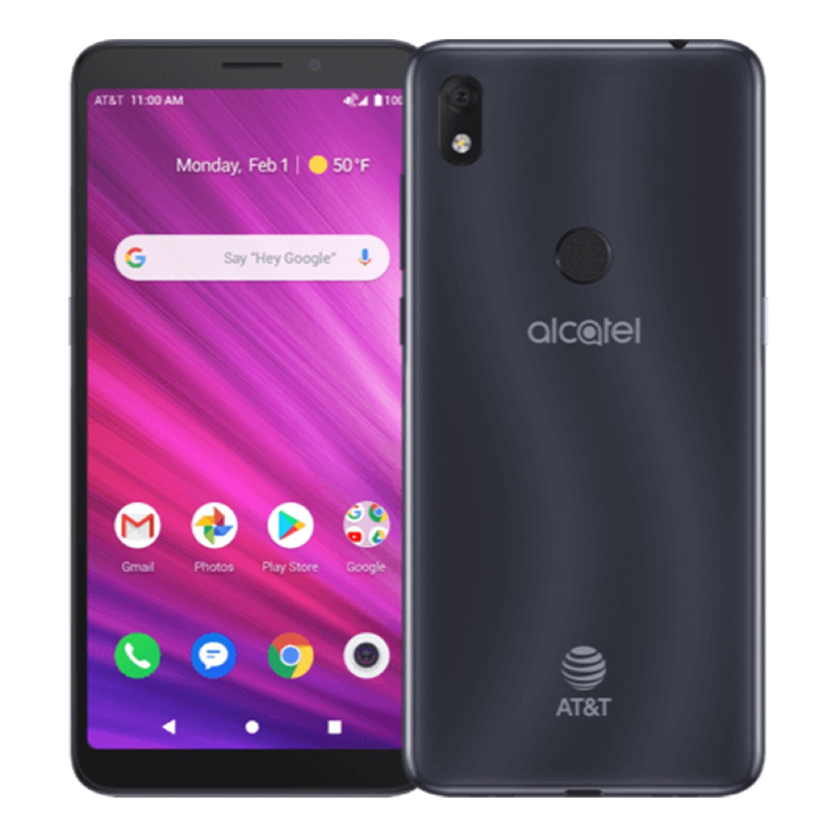Alcatel LUMOS – Black (Refurbished)