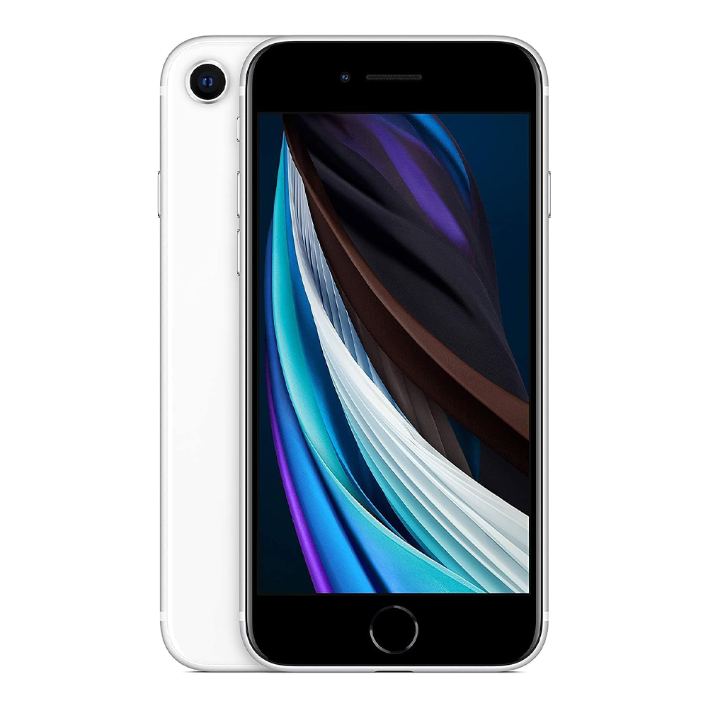 Apple iPhone SE (2020) – White — Heavy Scratches (AS-IS)