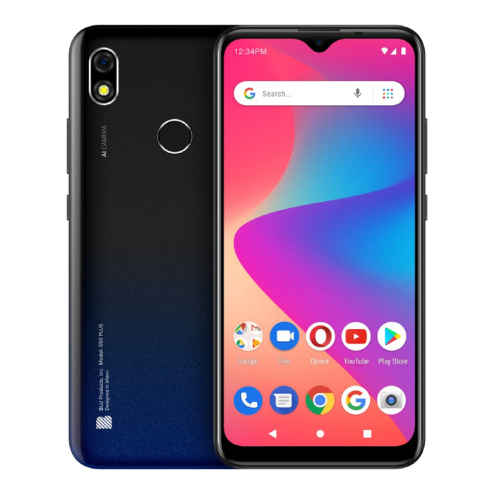BLU V50 – Blue (Refurbished)