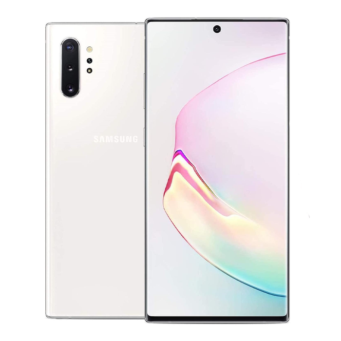 Samsung Galaxy Note 10 Plus – Aura White — Heavy Scratches (AS-IS)