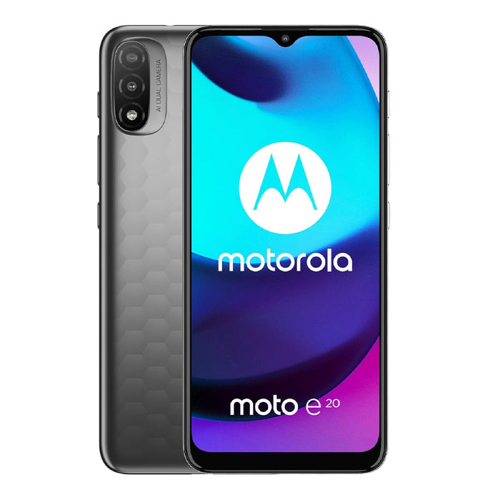 Motorola Moto E20 – Gray (Refurbished)
