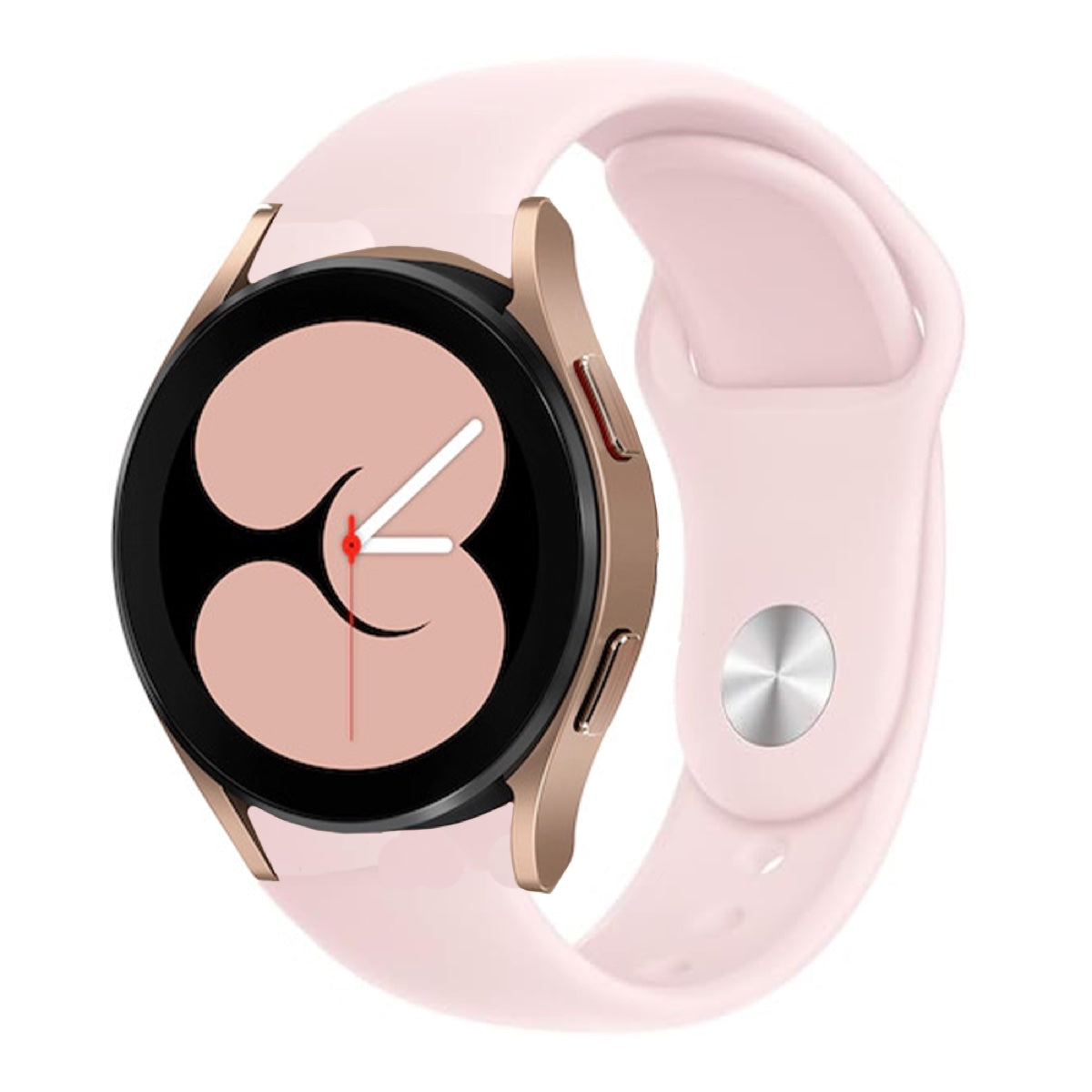 Samsung Galaxy Watch 4 40mm – Pink Gold/Pink Sport Band (Refurbished)