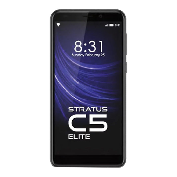 Cloud Mobile Stratus C5 Elite – Black (Refurbished)