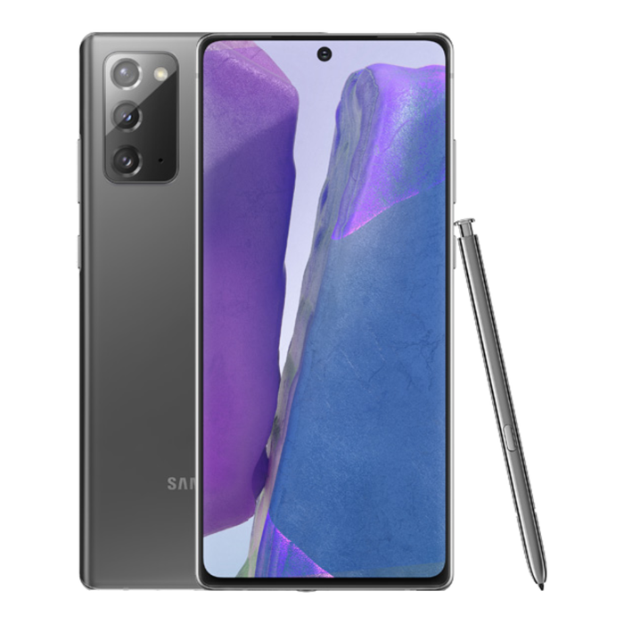 Samsung Galaxy Note 20 5G – Mystic Gray — Screen Burn / Shadow (AS-IS)