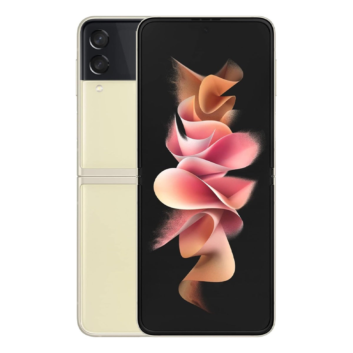 Samsung Galaxy Z Flip 3 5G – White/Pink (Refurbished)