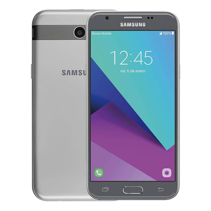 Samsung Galaxy J3 (2018) – Silver — Heavy Scratches (AS-IS)