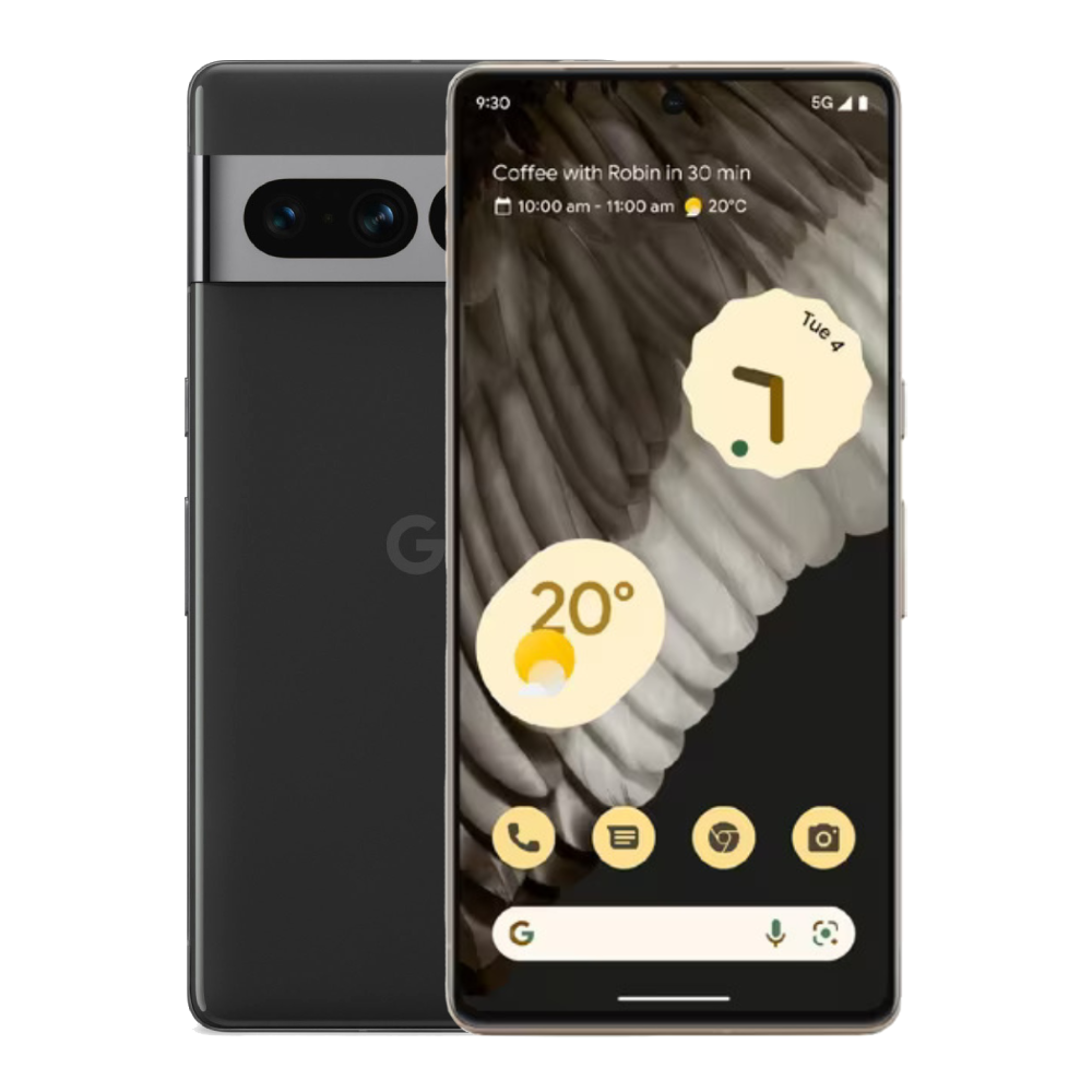 Google Pixel 7a – Charcoal — Screen Burn / Shadow (AS-IS)