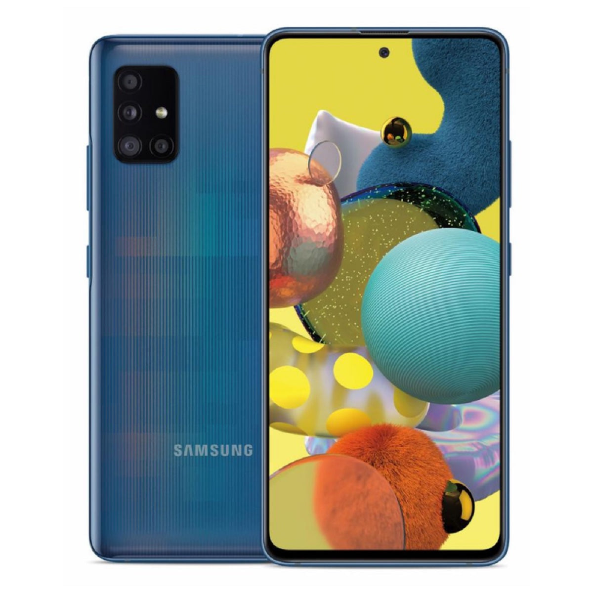 Samsung Galaxy A51 5G UW – Prism Bricks Blue (Refurbished)