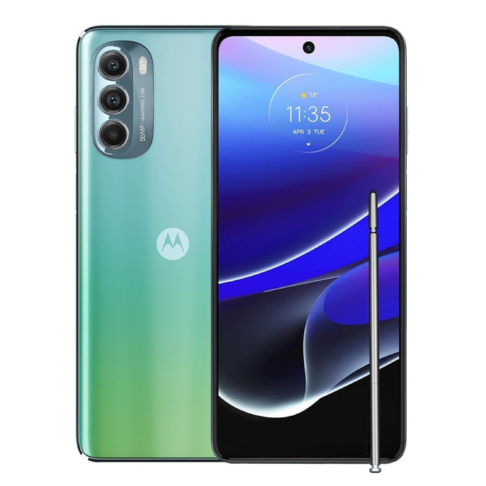 Motorola Moto G Stylus 5G (2022) – Seafoam Green (Refurbished)