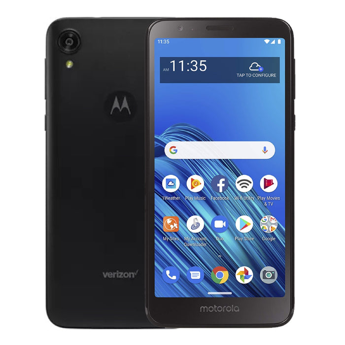 Motorola Moto E6 (2019) (Prepaid) – Starry Black (Refurbished)