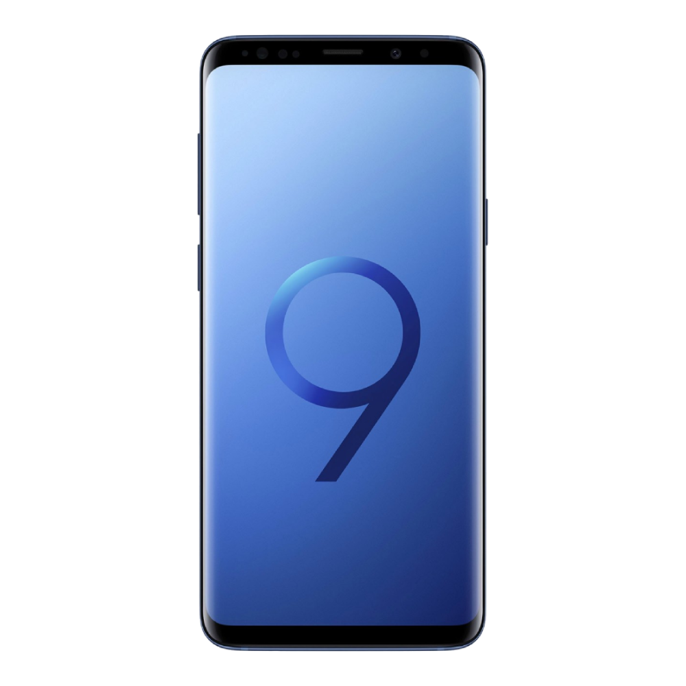 Samsung Galaxy S9 – Coral Blue — Heavy Scratches (AS-IS)
