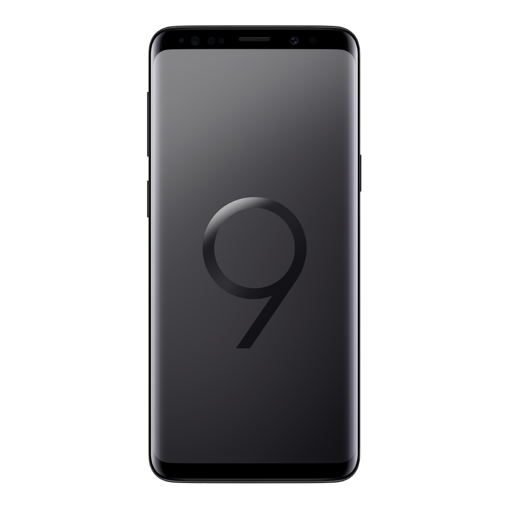 Samsung Galaxy S9 – Midnight Black — Heavy Scratches (AS-IS)