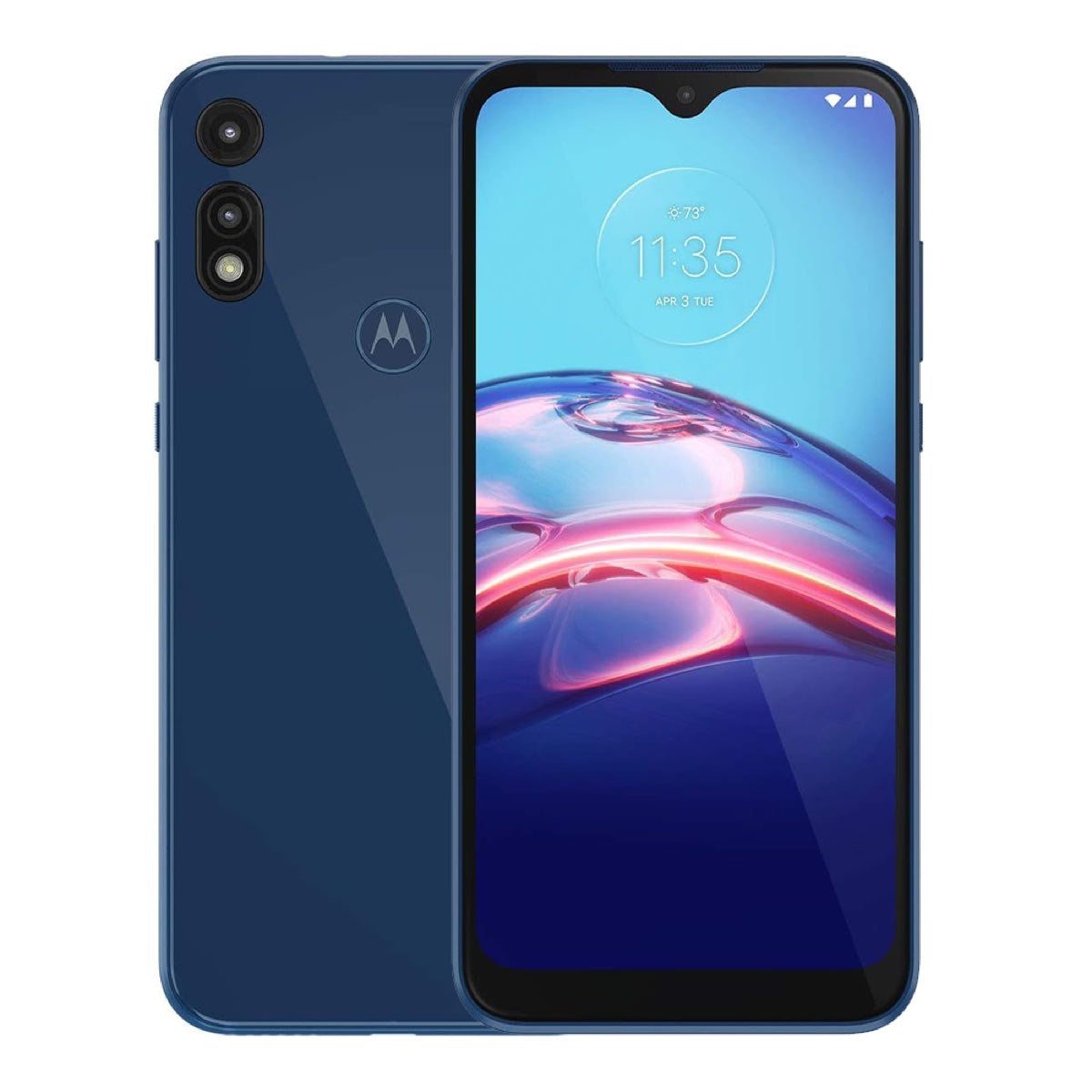 Motorola Moto E (2020) (Prepaid) – Midnight Blue (Refurbished)