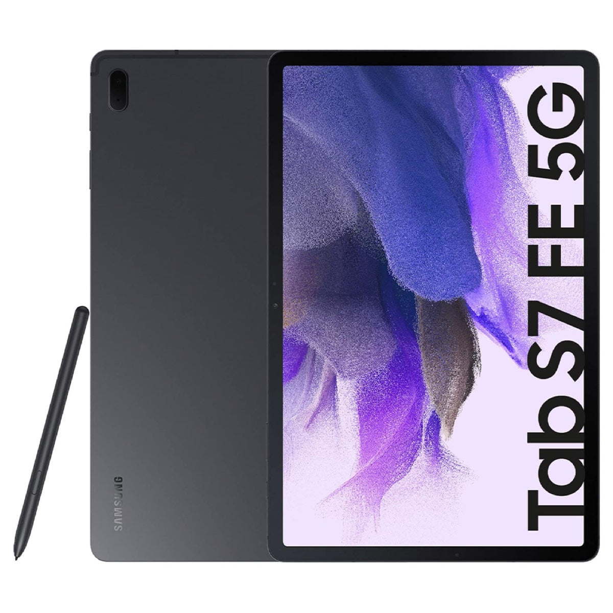 Samsung Galaxy Tab S7 FE 5G (12.4) – Mystic Black (Refurbished)