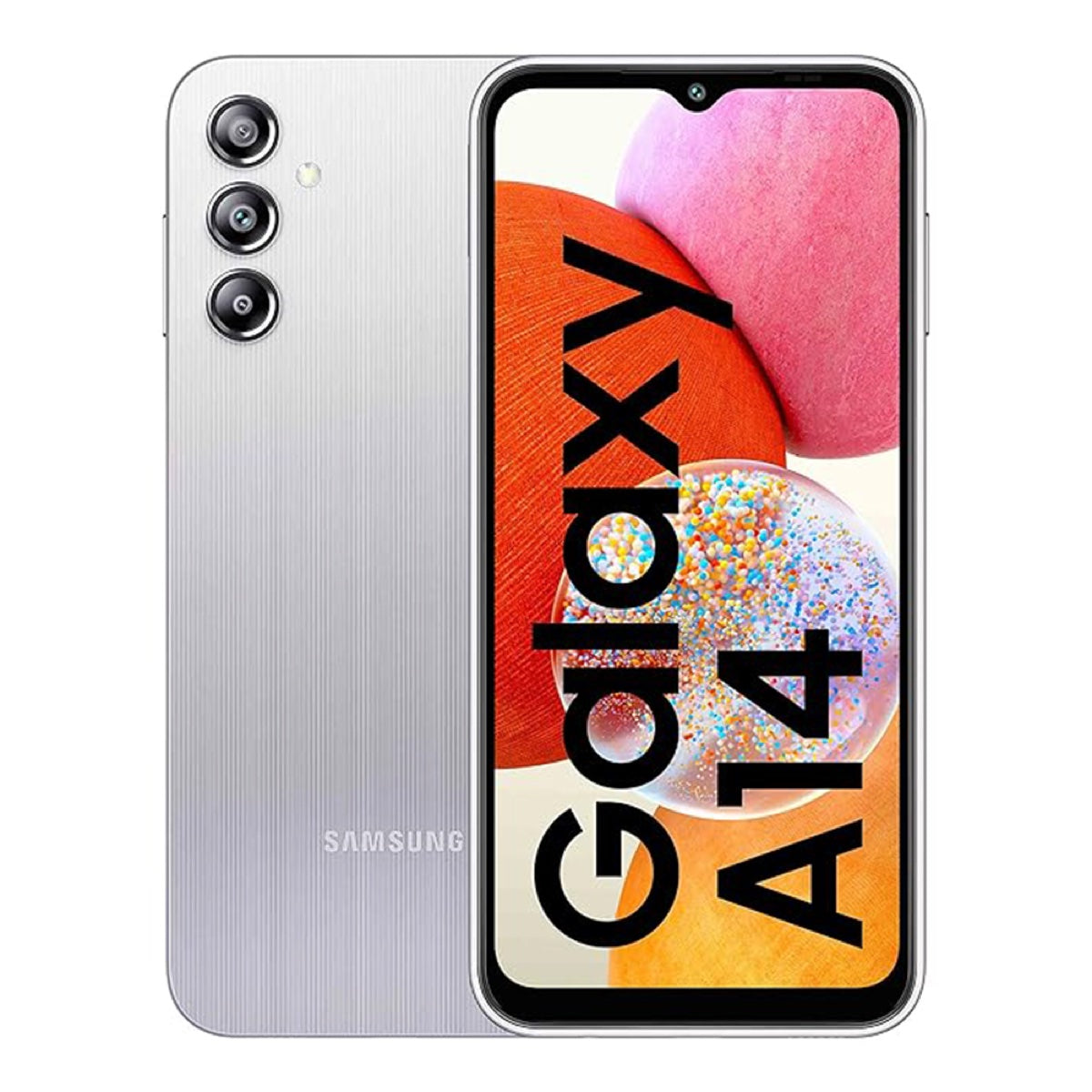 Samsung Galaxy A14 – Silver (Refurbished)