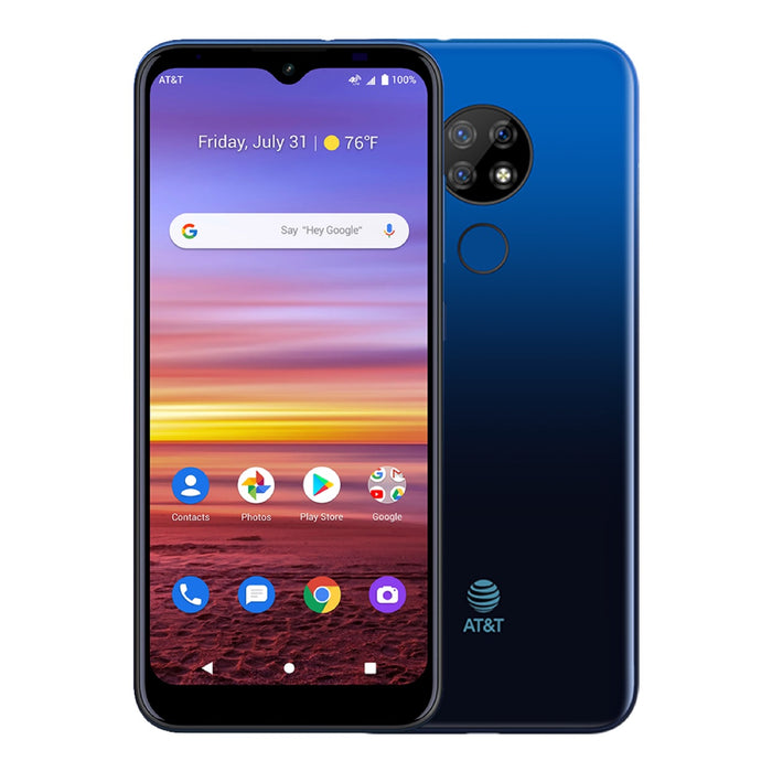 AT&T Radiant Max – Cobalt Blue (Refurbished)