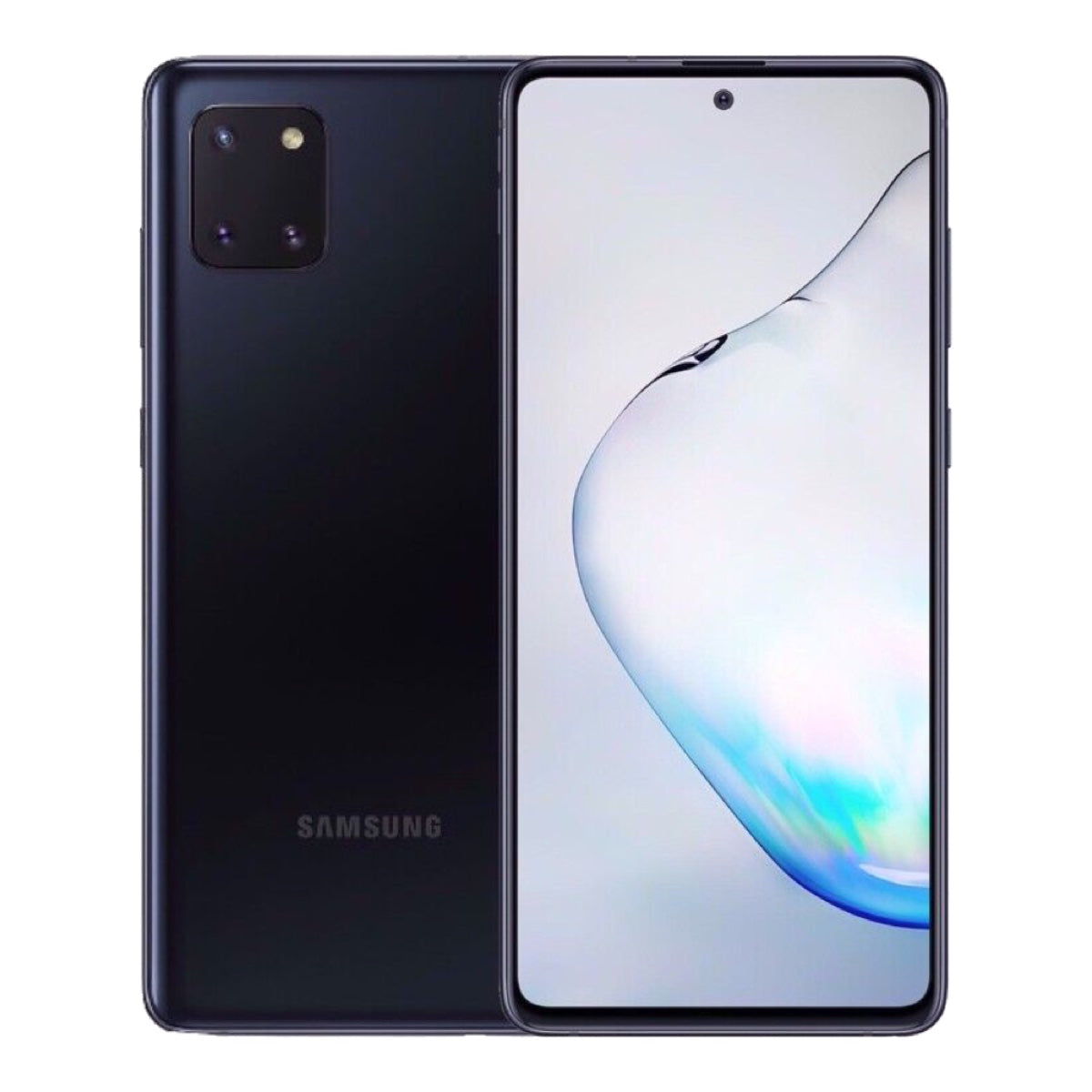 Samsung Galaxy Note 10 Lite Duos – Aura Black (Refurbished)