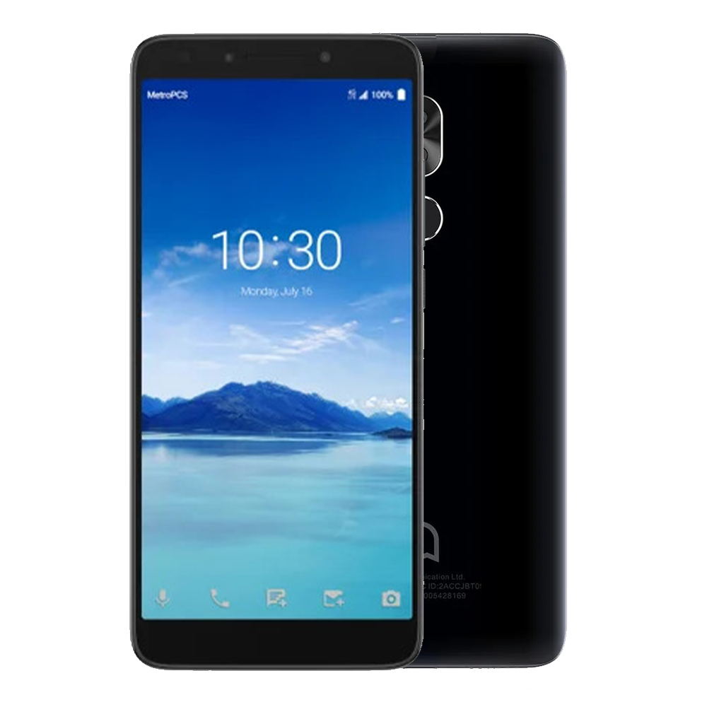 Alcatel 7 (2018) 32GB Metro/Unlocked - Black