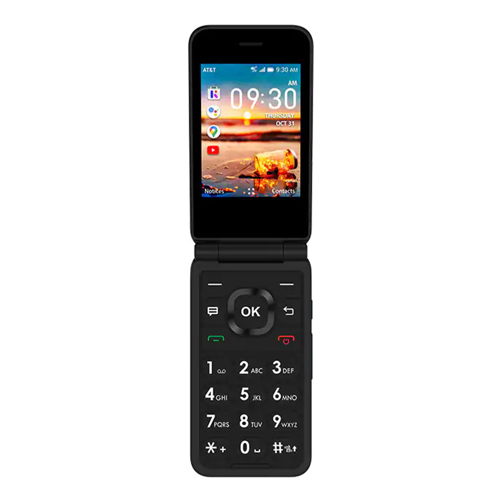 Alcatel Cingular Flip IV 4GB AT&T/Unlocked - Black