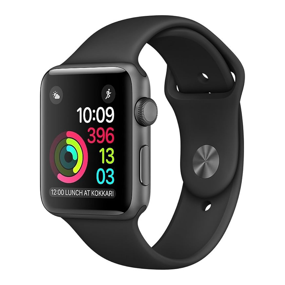 Apple Watch Series 1 38mm 8GB GPS - Space Gray Aluminum/Black Sport Band