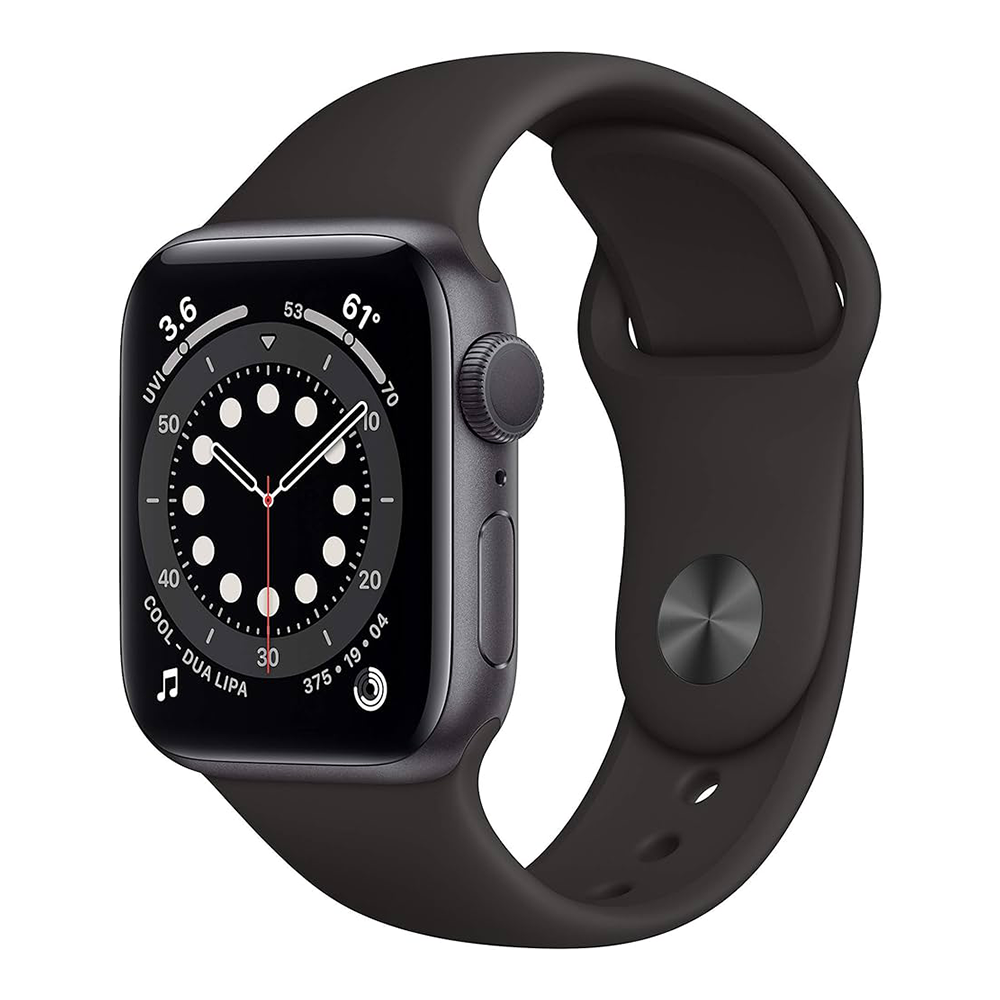 Apple Watch Series 6 40MM 32GB GPS - Space Gray Aluminum/Black Sport Band