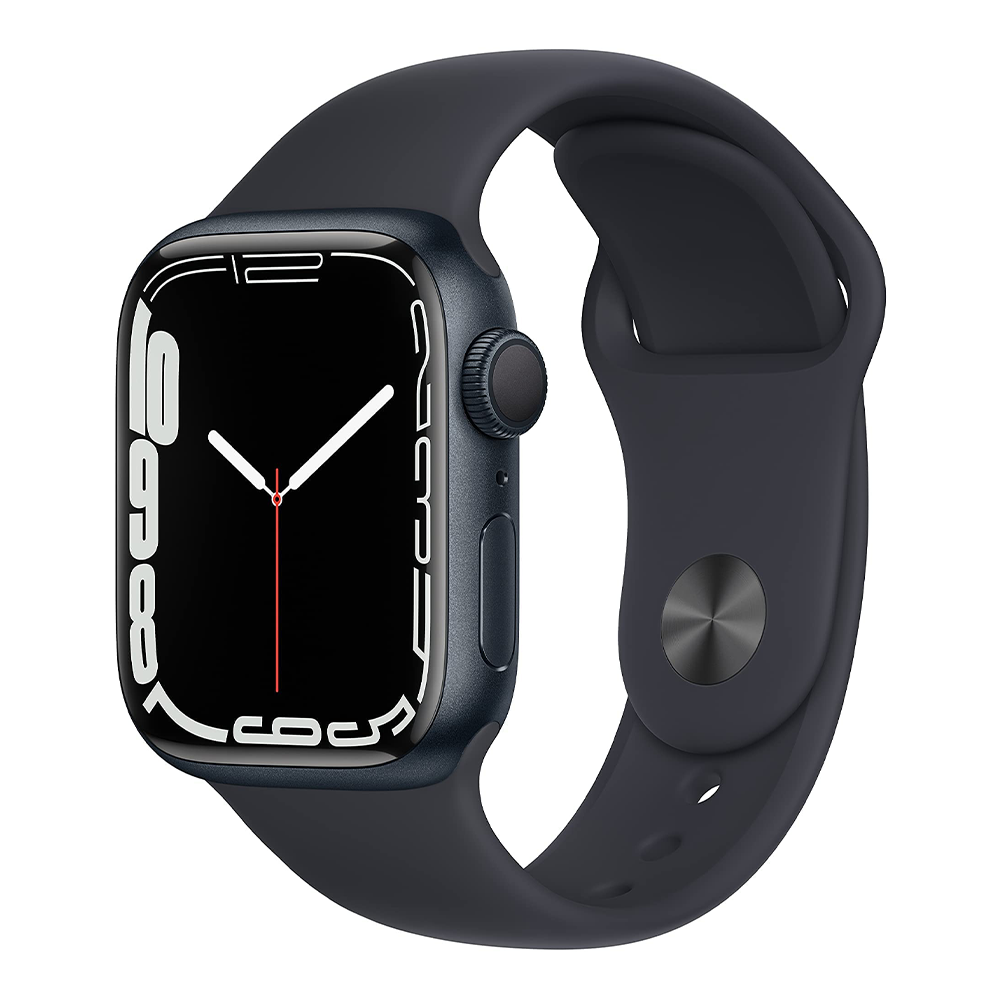 Apple Watch Series 7 41mm 32GB GPS+CELL - Midnight Black/Black Sport Band