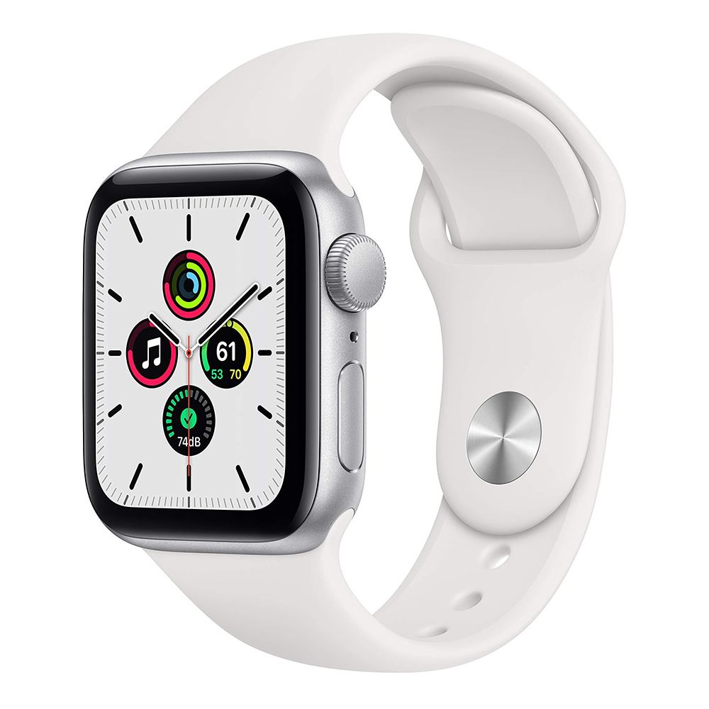 Apple Watch Series SE 40mm 32GB GPS - Silver Aluminum/White Sport Band