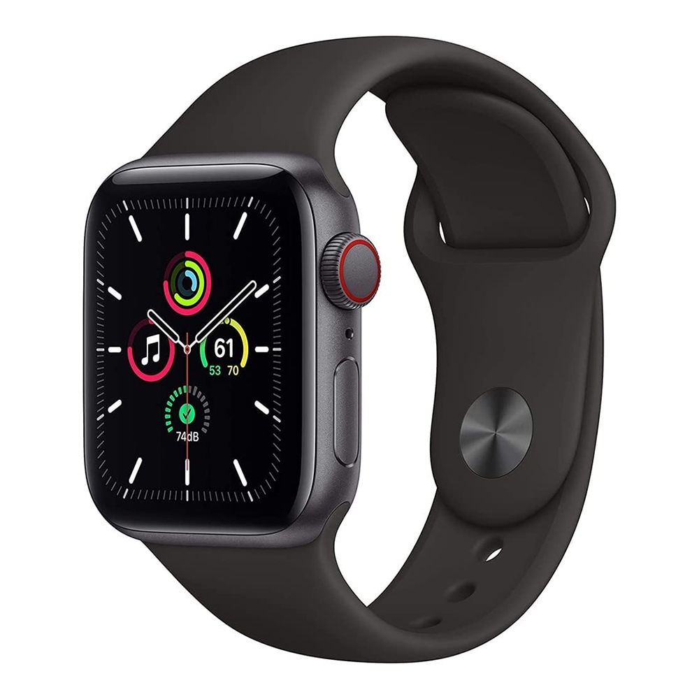 Apple Watch Series SE 40mm 32GB GPS+CELL - Space Gray Aluminum/Black Sport Band