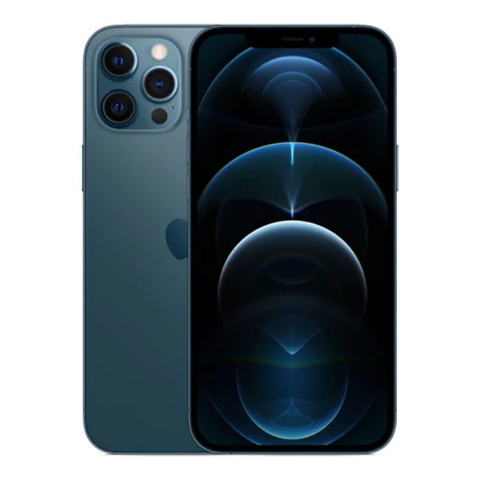 Apple iPhone 12 Pro Max – Pacific Blue (Refurbished) - image 2