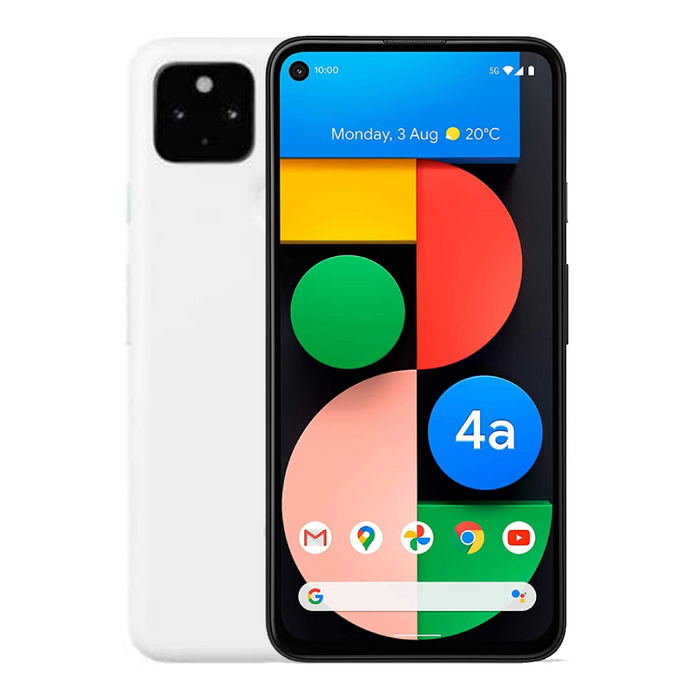 Google Pixel 4a 5G – Clearly White (Refurbished)