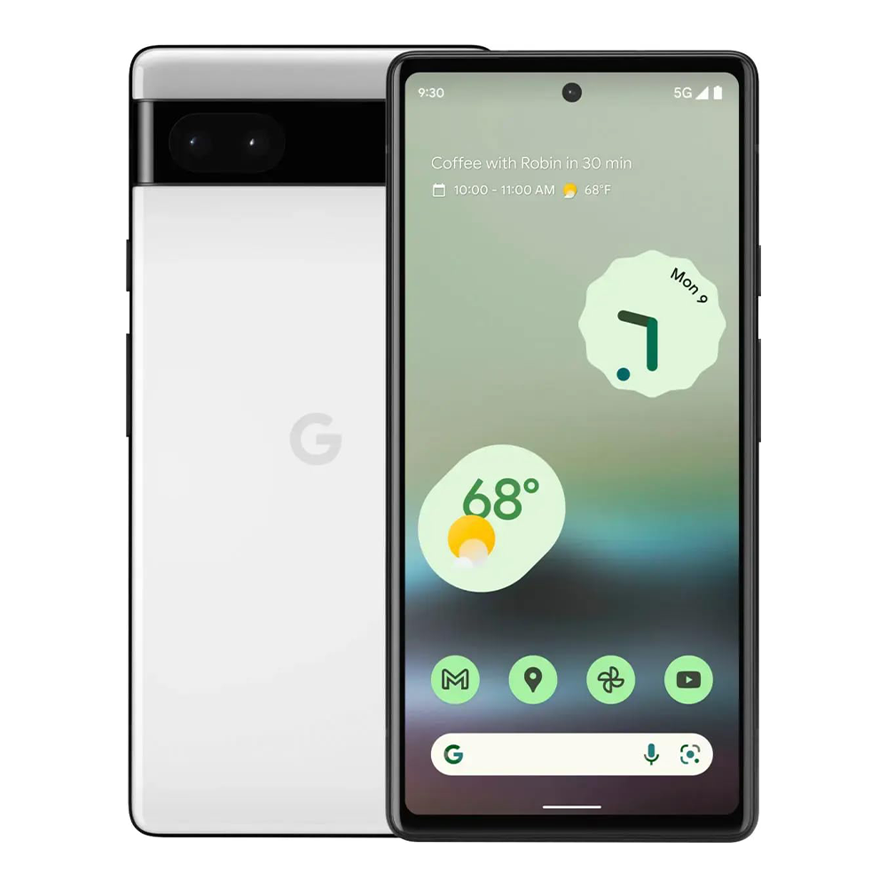 Google Pixel 6a 5G UW 128GB Verizon/Unlocked - Chalk