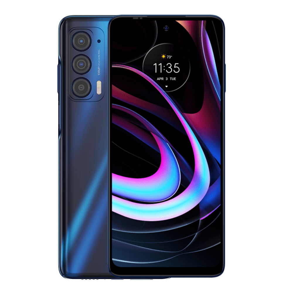 Motorola Edge 5G UW (2021) – Nebula Blue (Refurbished)
