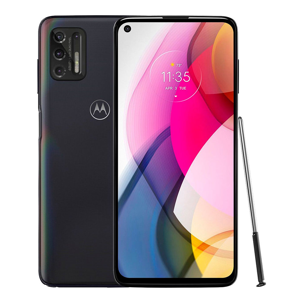 Motorola Moto G Stylus (2021) (Prepaid) 128GB TracFone - Aurora Black