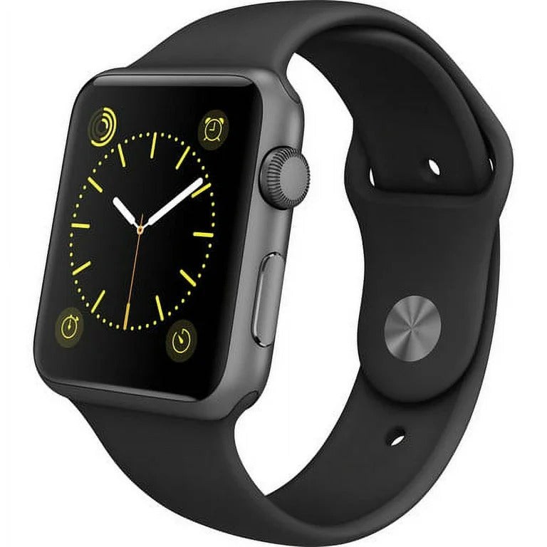 Apple Watch Series 1 42mm 8GB GPS - Silver Stainless Steel/Black Sport Band